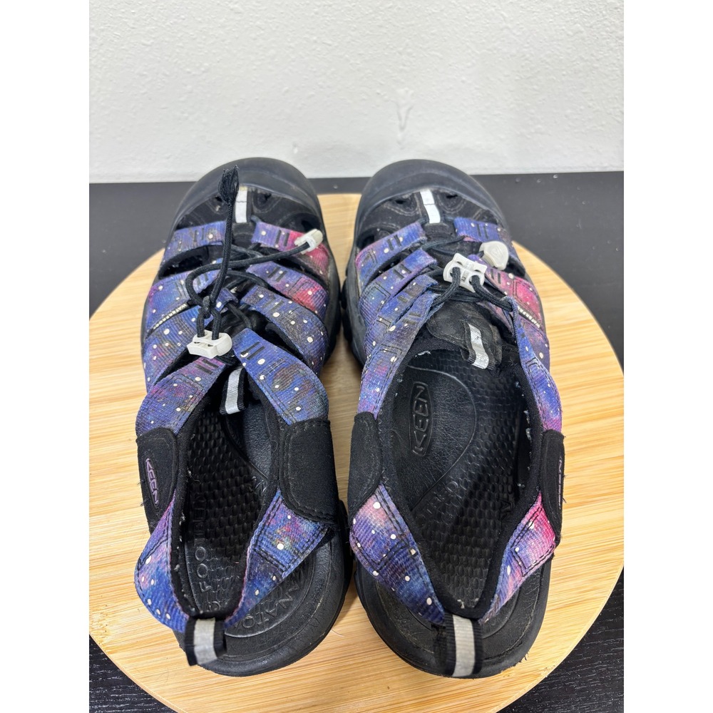 KEEN Newport H2 Sandals Men 10 Galaxy Purple Black Waterproof Hiking Shoes Flaw - Picture 4 of 12